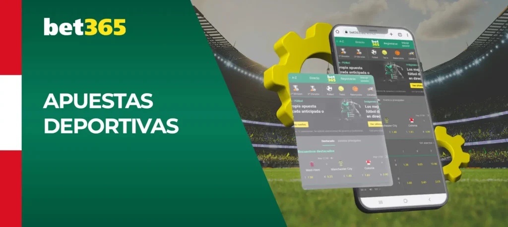 Apuestas deportivas en Bet365 en Perú