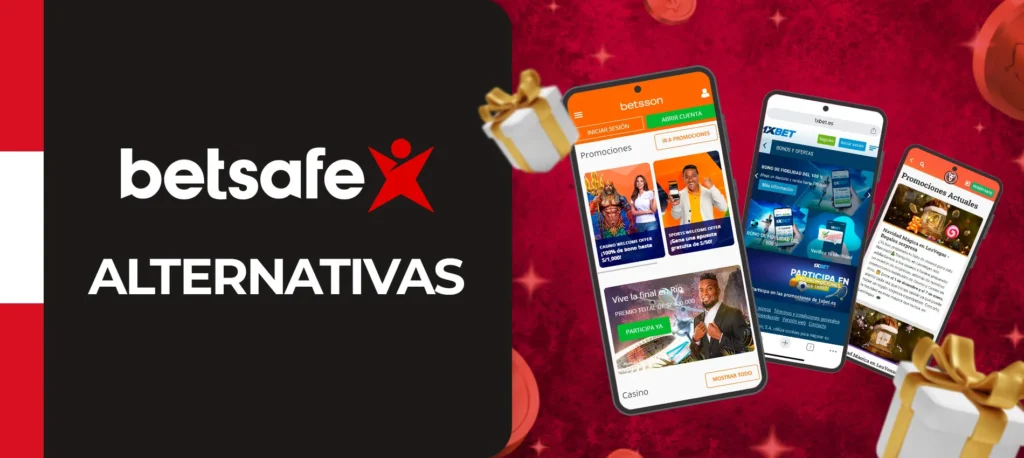 ¿Qué casas de apuestas alternativas existen similares a Betsafe?