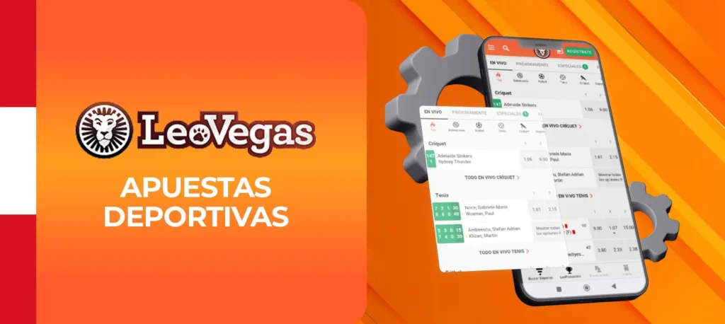 ¿En qué deporte se puede apostar en Leovegas? 