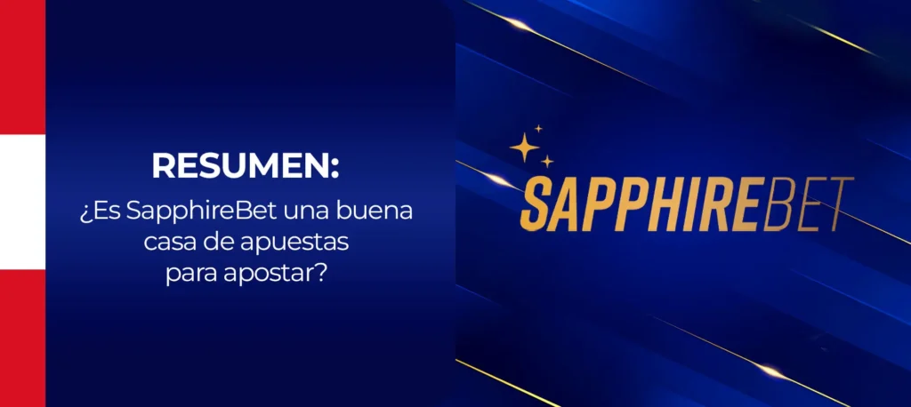 Conclusiones de los expertos de carrental-hr.com sobre la casa de apuestas SapphireBet en Peru