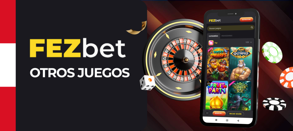 ¿Qué opciones de juego ofrece Fezbet en Peru?