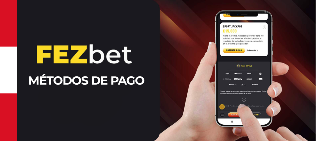 ¿Cómo depositar y retirar dinero de la plataforma Fezbet Peru?