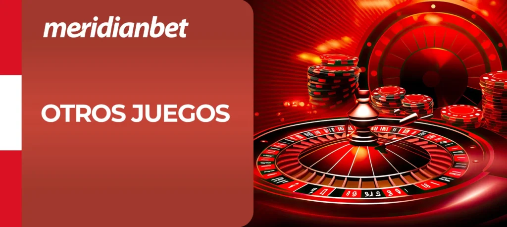 ¿Qué juegos en línea ofrece la casa de apuestas Meridianbet?