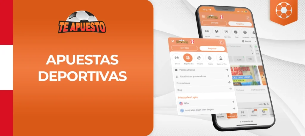 Las apuestas deportivas en Te Apuesto son de las mejores, muy sencillas y versátiles