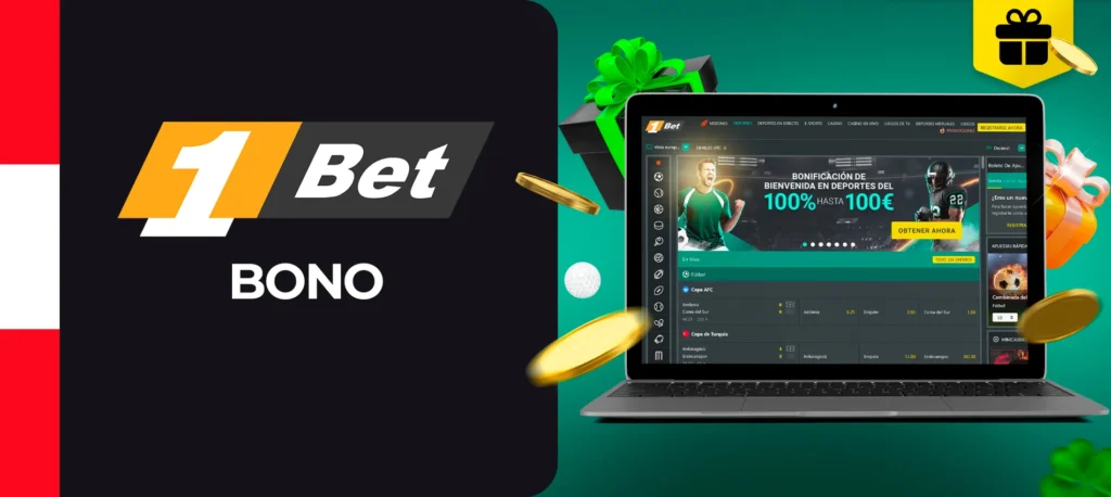 Visión general de los bonos de 1bet en Perú