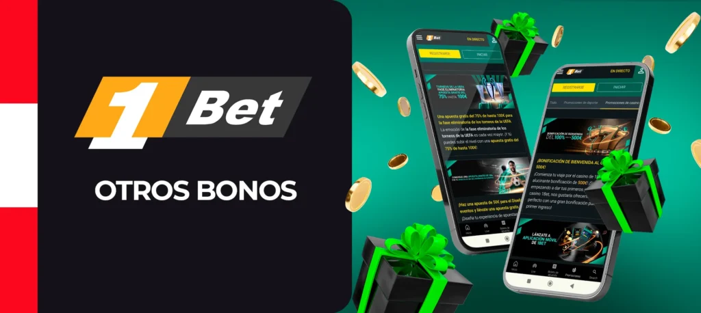 1bet ofrece grandes bonos para nuevos jugadores en Perú