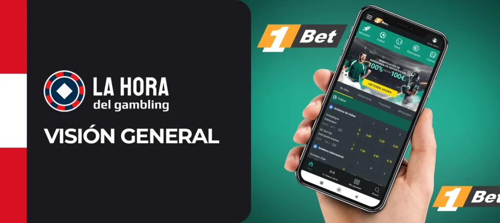 La aplicación 1bet le permite utilizar todo el potencial de esta plataforma