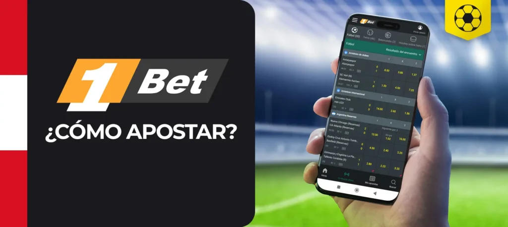 Por dónde empiezo a apostar en 1bet Perú?