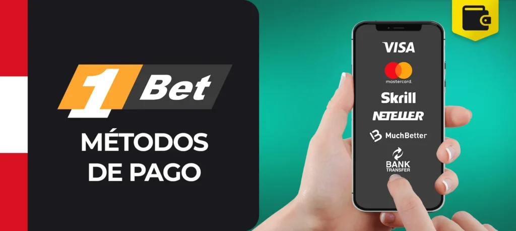 ¿Cómo depositar y retirar dinero de la plataforma 1bet Peru?