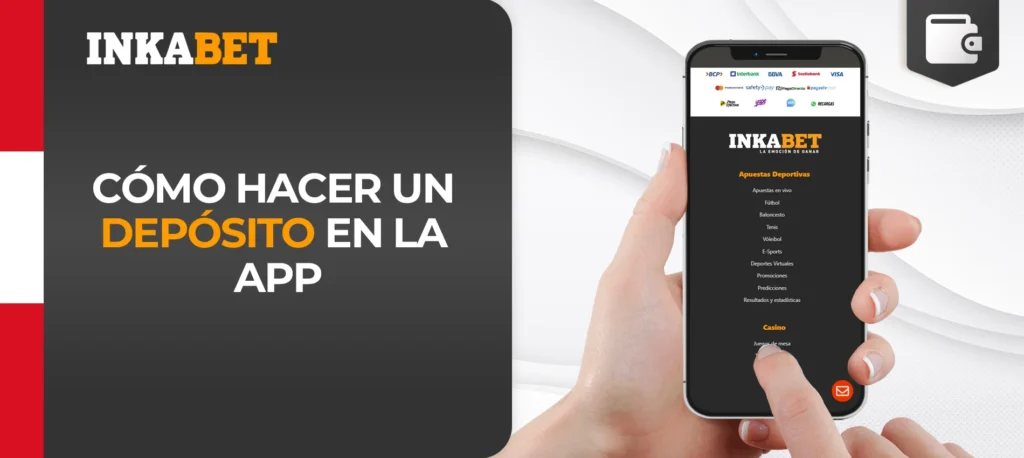 Instrucciones para realizar un depósito en la plataforma Inkabet