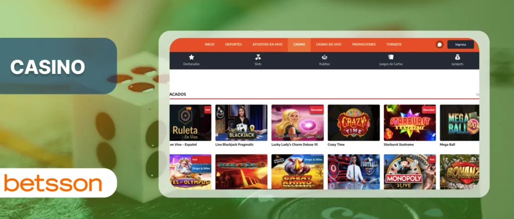 Se puede acceder a un casino real desde el ordenador con Betsson