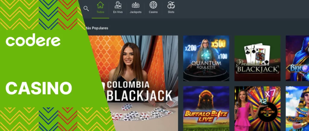 El casino ofrece una amplia gama de disciplinas de juego