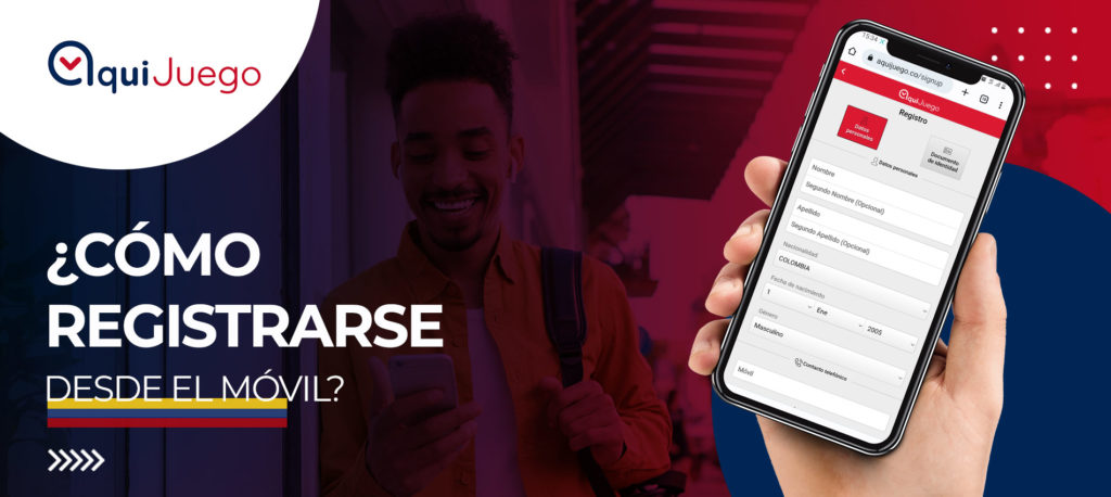 Cómo registrarse en Aquijuego desde un teléfono móvil en Colombia