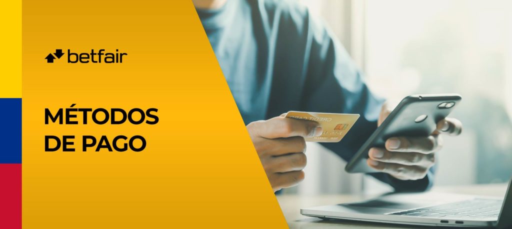 Todos los métodos de depósito y retirada en Betfair