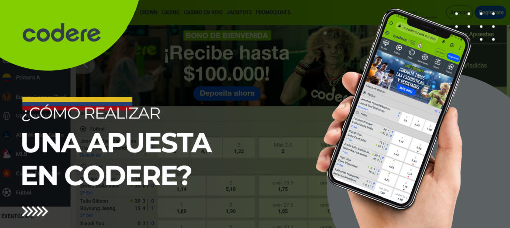 Codere es una de las mejores aplicaciones de apuestas móviles en Colombia