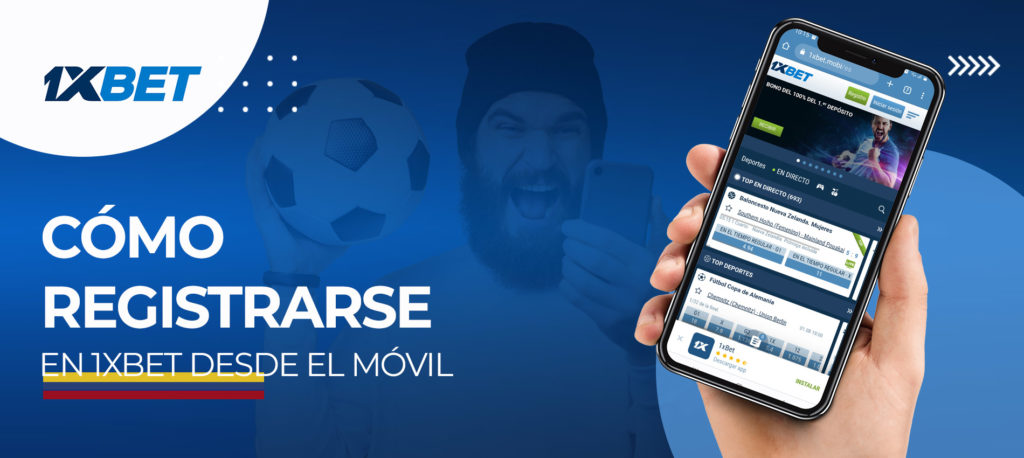 Entra en la web oficial de 1xBet y regístrate en la mejor casa de apuestas de Colombia