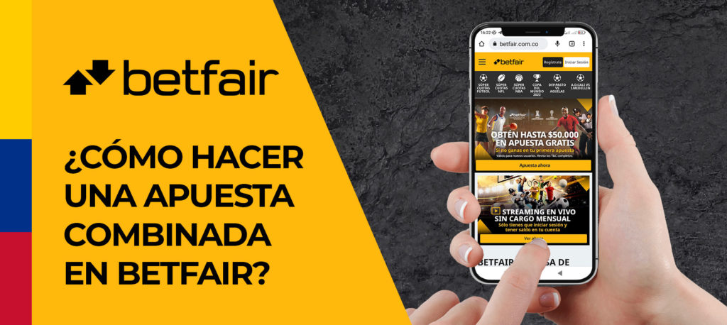 Instrucciones para realizar una apuesta en Betfair