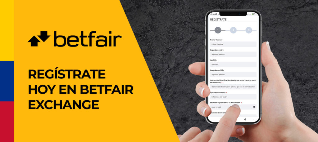 Registro fácil en la bolsa de Betfair