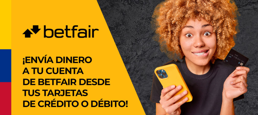 Financie su cuenta de Betfair con tarjetas de crédito o débito