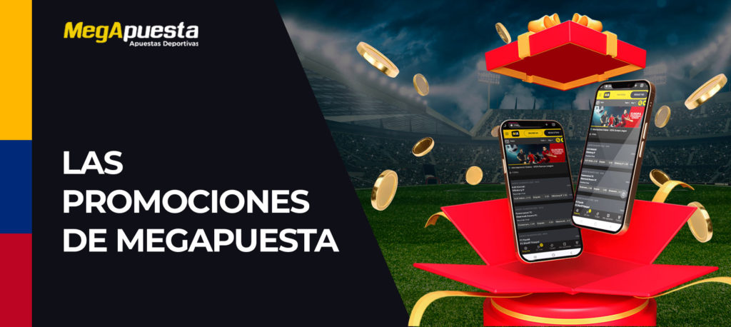 Todas las promociones y bonos de la casa de apuestas MegApuesta en Colombia