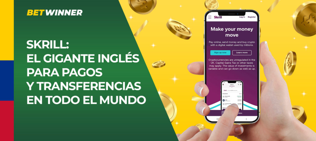 Cómo retirar dinero de su cuenta Betwinner utilizando Skrill