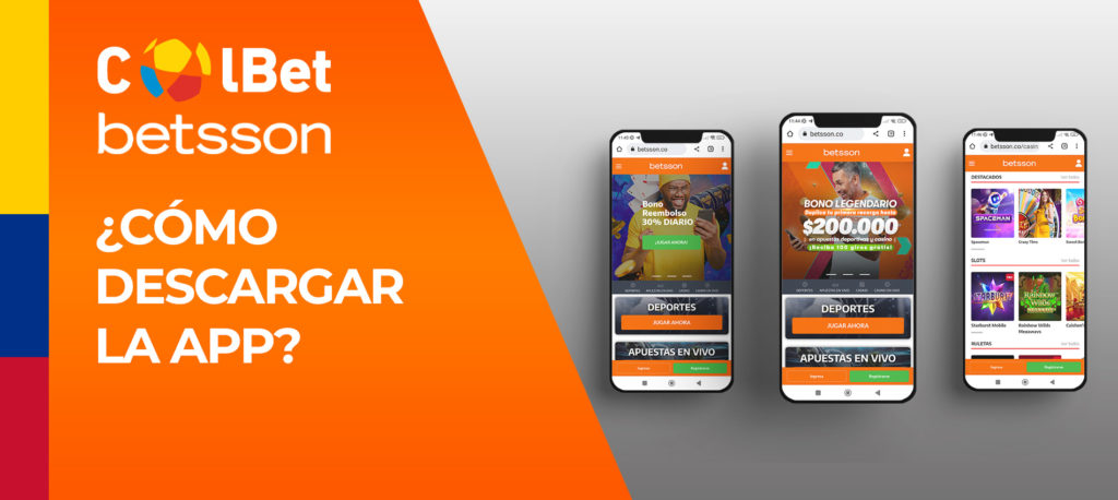 Cómo instalar la aplicación Colbet en su teléfono móvil