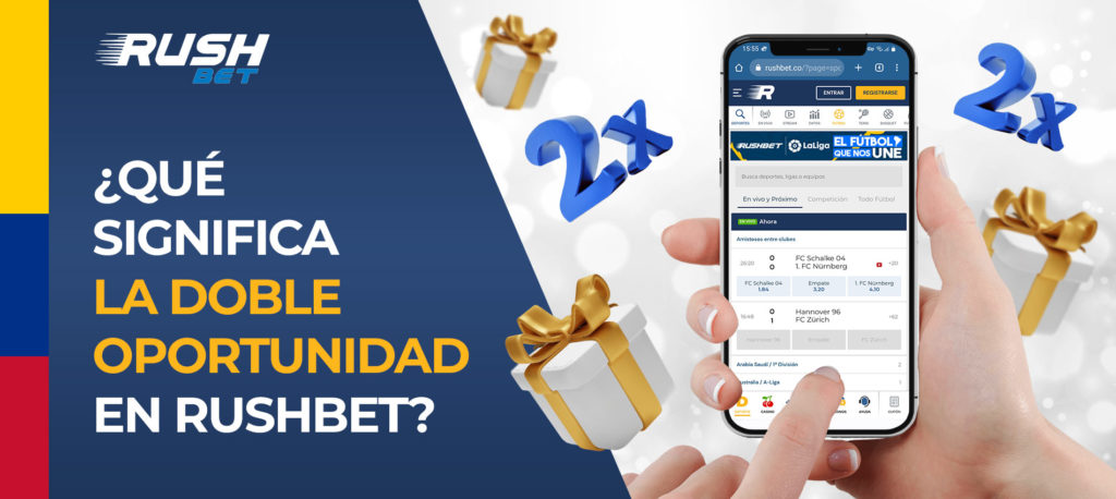 ¿Qué son las apuestas a doble cuota en Rushbet?