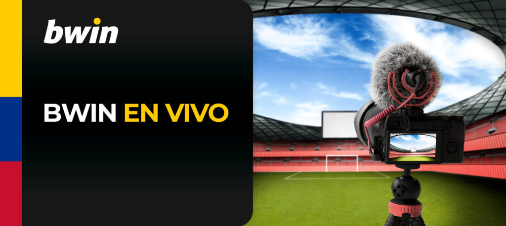 Eventos deportivos en directo en la aplicación móvil de Bwin para Android