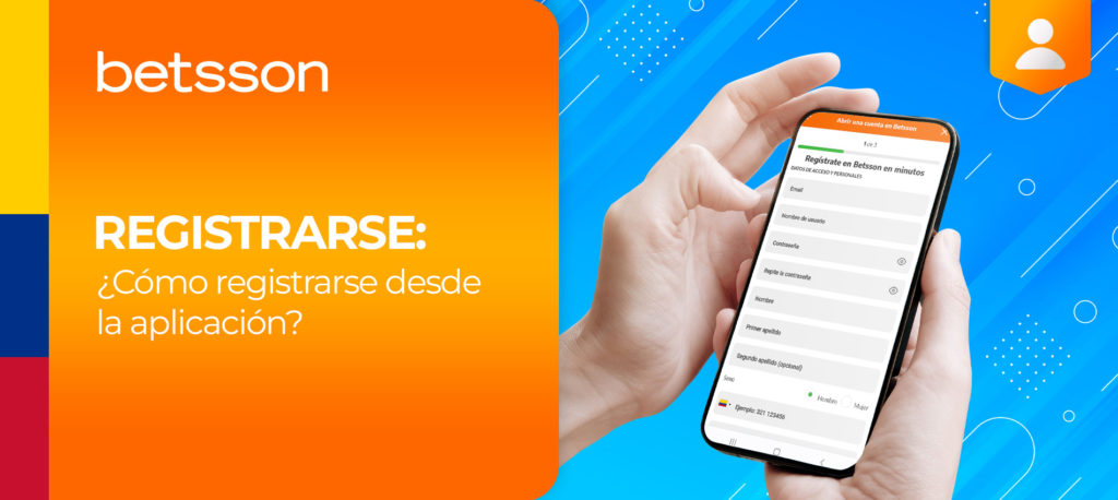 Cómo registrarse en la aplicación móvil de Betsson en Android