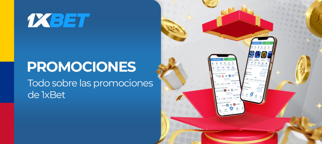 Todos los bonos y promociones de 1xbet