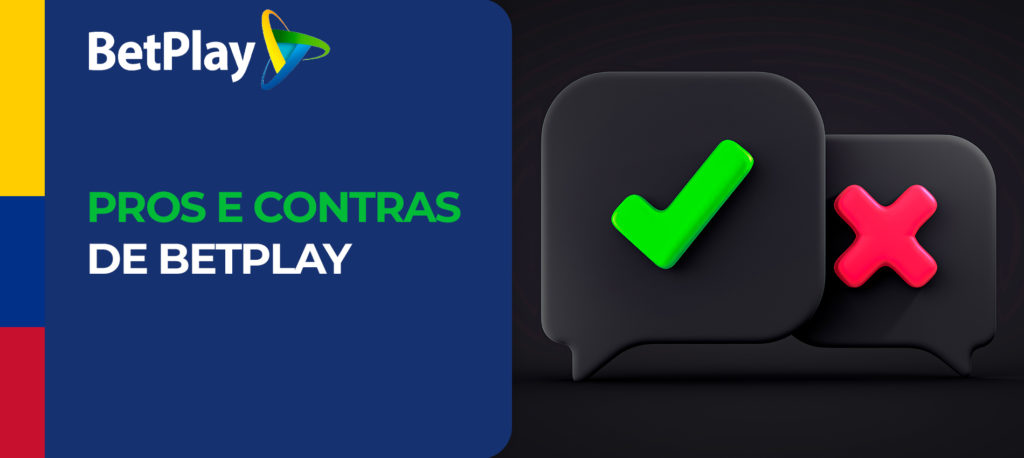 Aspectos positivos y negativos de la casa de apuestas BetPlay