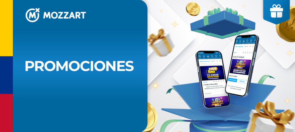 MozzarBet Colombia ofrece un bono de bienvenida muy atractivo y varias promociones