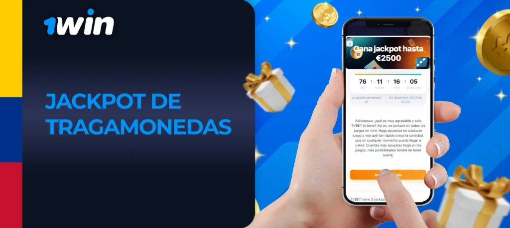 Cuanto más apuestes, más posibilidades tendrás de ganar el bote de 1Win, que alcanza los $2.500