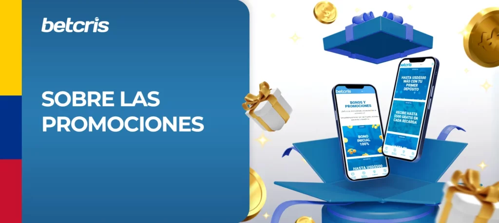 Una reseña sobre las promociones de Betcris en Colombia