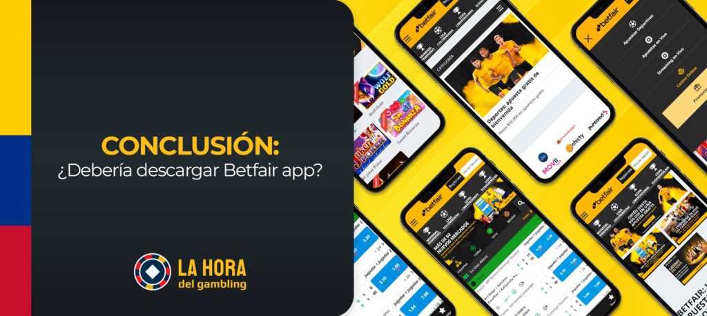 Betfair tiene una versión móvil que es sensible y fácil de usar