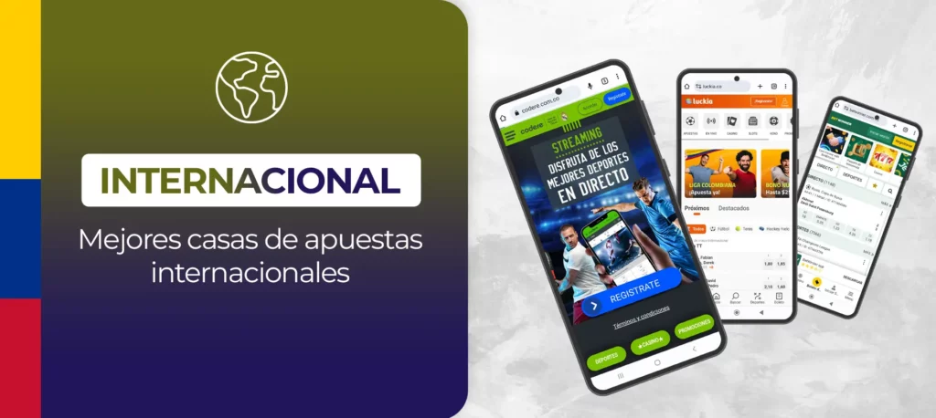 Ranking de los mejores sitios de apuestas internacionales en Colombia