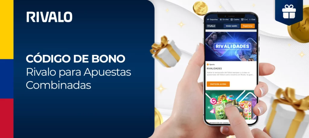 El bono Rivalo consiste en un incremento porcentual de las ganancias que recibes en las apuestas deportivas combinadas