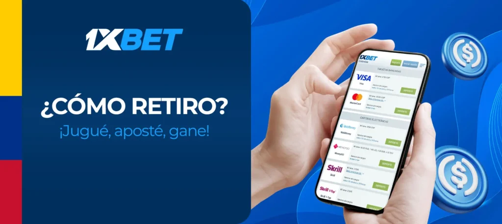 Como retirar dinero de una cuenta de juego en 1xbet Colombia