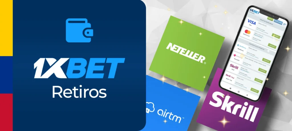 Resumen de los métodos de pago más populares para una cuenta de juego en 1xbet Colombia