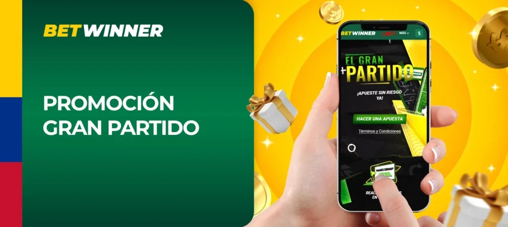 Términos y condiciones de la promoción Promoción Gran Partido en Betwinner