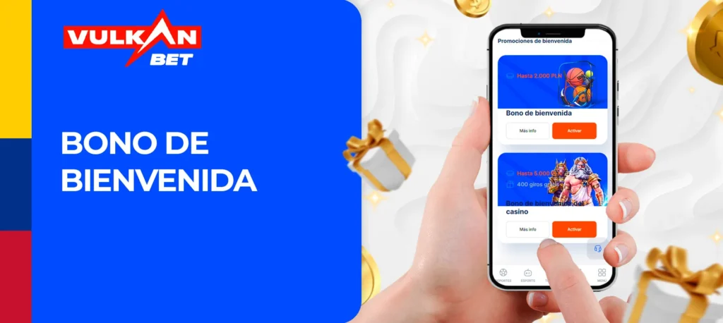 ¿Qué bonos de bienvenida ofrece VulkanBet en Chile?