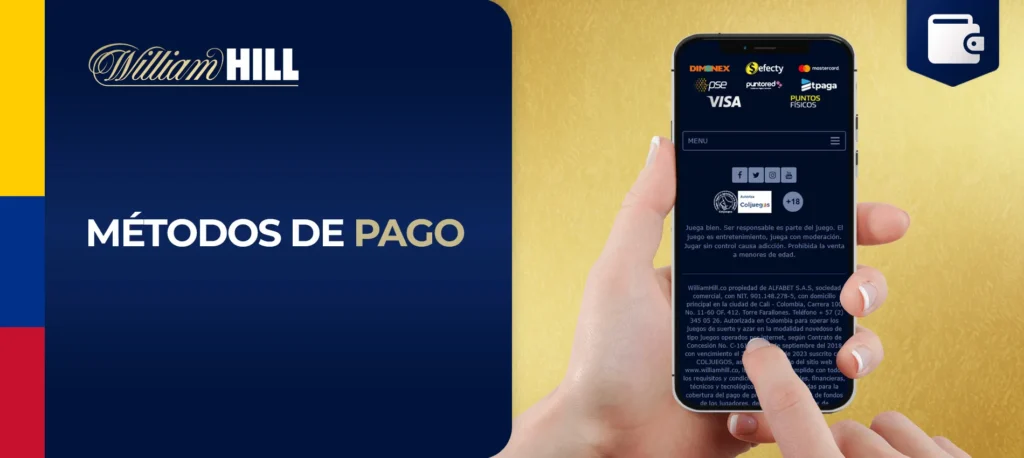 ¿Cómo funciona el sistema de pago en la plataforma de William Hill?