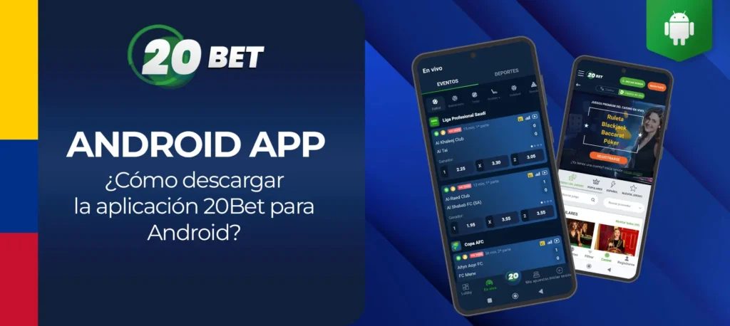 Instrucciones paso a paso para instalar la aplicación móvil de 20bet en Android