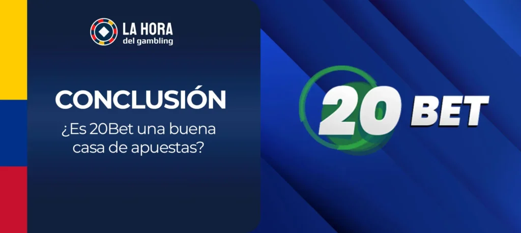 Conclusiones de los expertos de carrental-hr.com sobre la casa de apuestas 20bet en Colombia