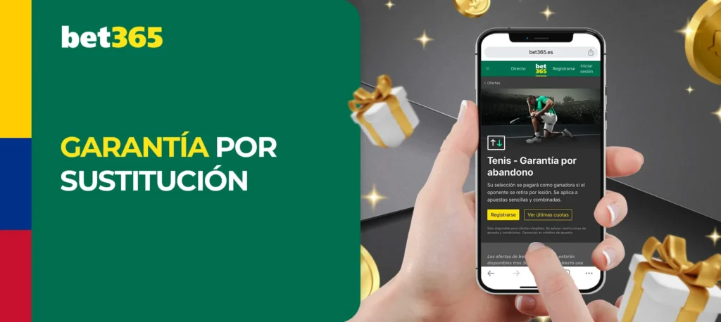 Bet365 ofrece una interesante garantía de apuestas