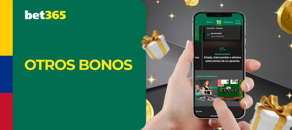 ¿Qué otros bonos y promociones ofrece Bet365?