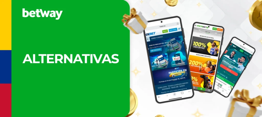 ¿Qué casas de apuestas alternativas tienen un sistema de bonos similar al de Betway?