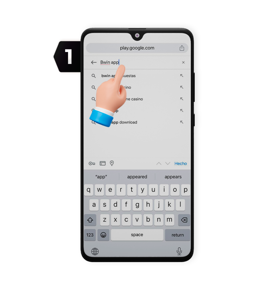 Escribe Bwin App: 