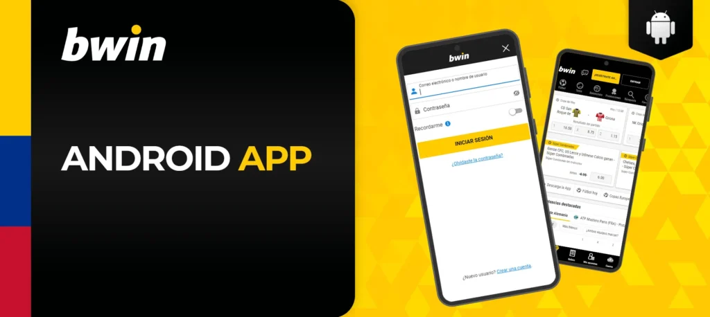 Instrucciones paso a paso para descargar la aplicación móvil de Bwin en Android