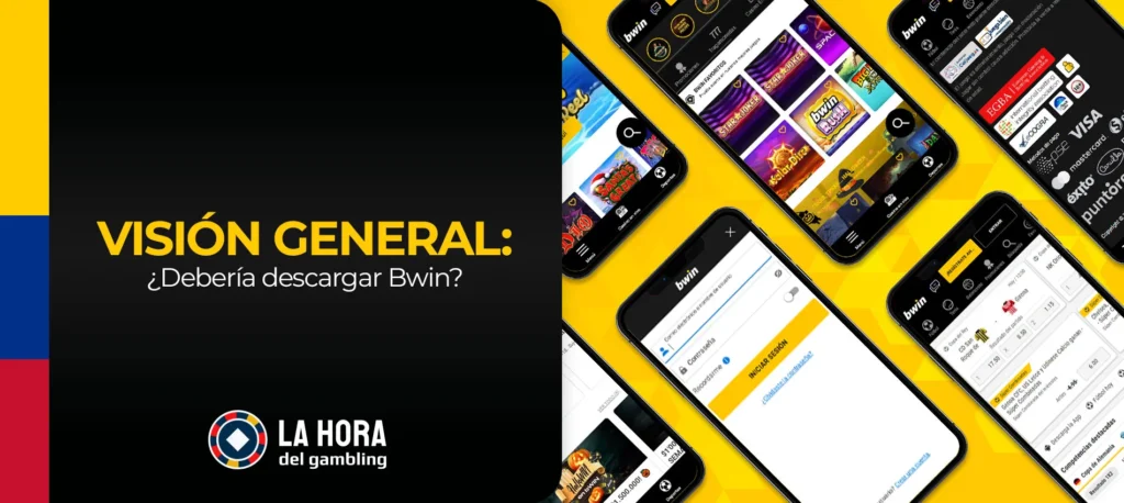 Bwin es una app completa que ofrece a los usuarios todas las ventajas de la plataforma